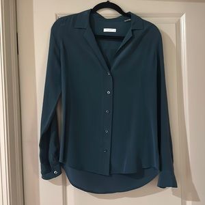 Equipment 100% silk blouse
